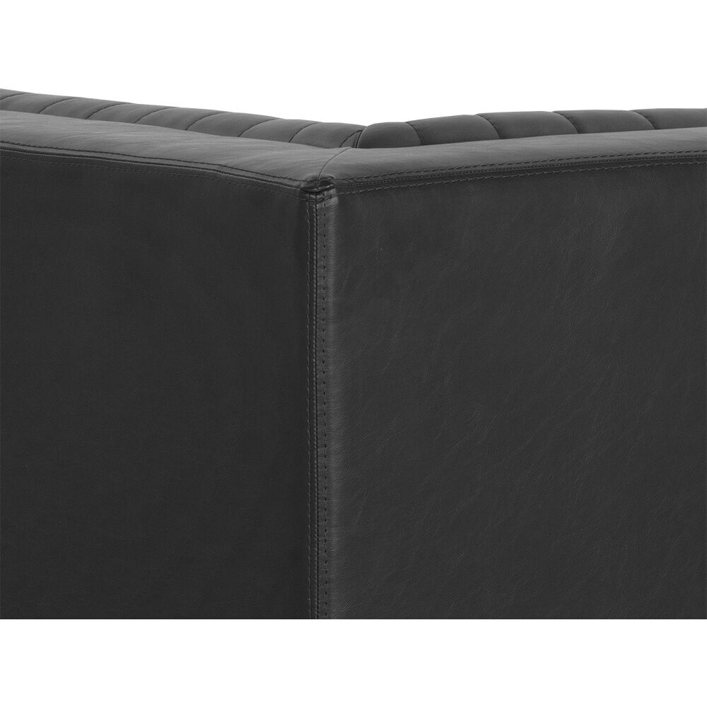 Bradley Vintage Black Armchair